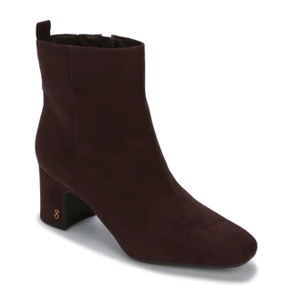 Thumbnail 1: Sam & Libby Women's Yvonne Suede Zippered Micro Boot 