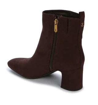 Thumbnail 3: Sam & Libby Women's Yvonne Suede Zippered Micro Boot 