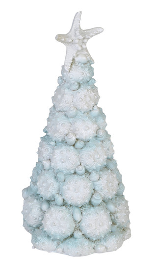 Thumbnail 1: Magical Season 12 in Shells & Barnacles Coastal Christmas Tree Decor 