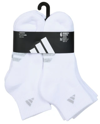 Thumbnail 1: Adidas Women's 6 Pk Climacool Cushioned Quarter Socks 