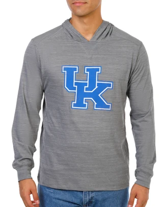 Thumbnail 1: KENTUCKY WILDCATS Men's Hooded UK Logo Shirt  