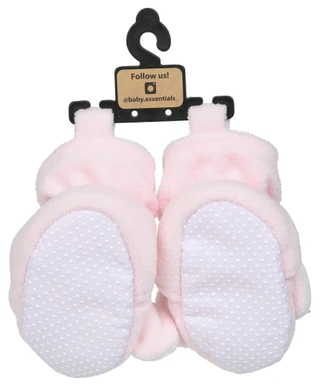 Thumbnail 2: Baby Essentials Baby Girls Cozy Elephant Booties 