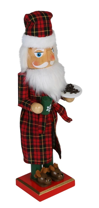 Thumbnail 1: Magical Season 14 in Pajama Santa Christmas Nutcracker Accent 