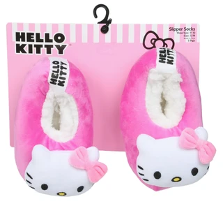 Thumbnail 1: Sanrio Girls Hello Kitty Slipper Socks 