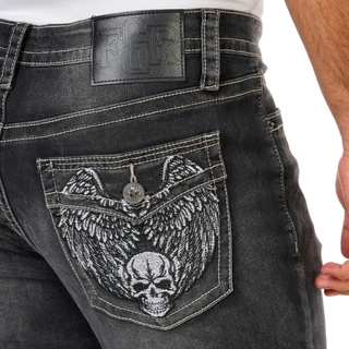 Thumbnail 3: F&R Denim  Men's Washed Skinny Jeans  