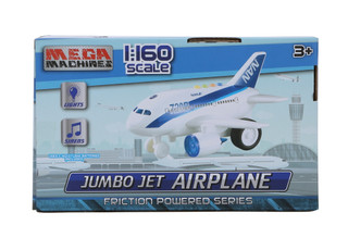 Thumbnail 2: Brooklyn Lollipop Jumbo Jet Airplane with Lights & Sounds 