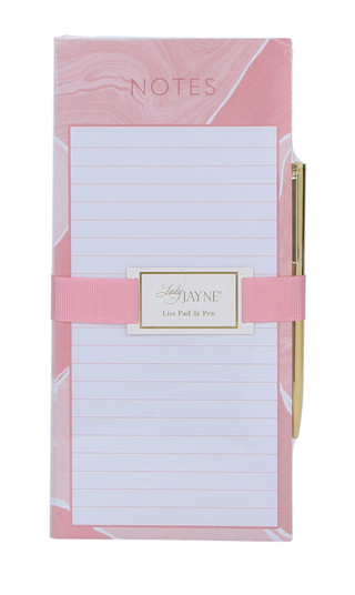 Thumbnail 1: Lady Jane 2 Pc Magnetic List Pad & Pen Set 