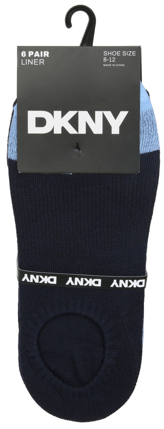 Thumbnail 1: DKNY Men's 6 Pk Liner Socks 