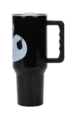 Thumbnail 3: Hello Kitty Extra Large Kuromi Stainless Steel Tumbler with Straw 