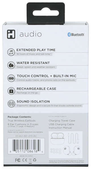Thumbnail 2: Ihome True Wireless Earbuds w/ Charging Case 