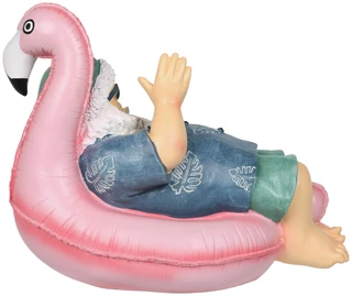 Thumbnail 2: Magical Season 14 in Coastal Beach Santa Christmas Figurine 