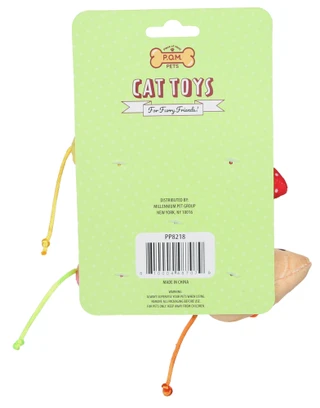 Thumbnail 2: POM 5 Pk Plush Mouse Toys with Catnip 