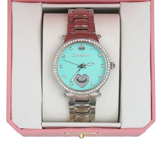 Thumbnail 2: Juicy Couture Women's Silvertone Wrist Watch 