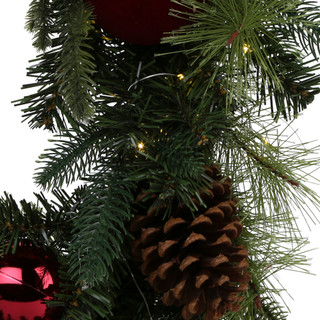 Thumbnail 2: Magical Season 26 in LED Lighted Decorative Christmas Wreath 