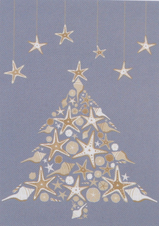 Thumbnail 3: Dream Home 50x70 Coastal Christmas Tree Printed Soft Plush Throw 
