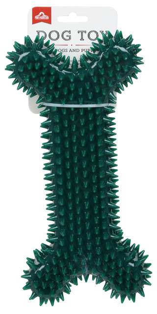 Thumbnail 1: Paw Mountain 11 in Spiky Rubber Chew Toy For Dogs 