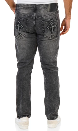 Thumbnail 1: F&R Denim  Men's Skinny Jeans  