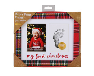 Thumbnail 1: Pearhead Baby's Print Christmas Frame 