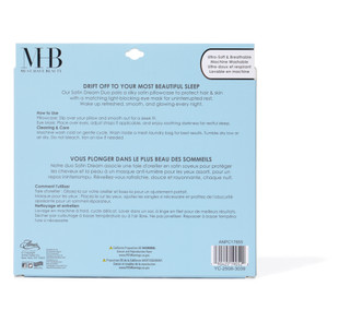 Thumbnail 2: Must-Have Beauty 2 Pc Satin Dreams Eye Mask & Pillow Case Set 