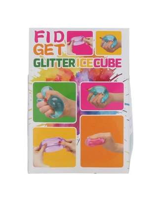 Thumbnail 2: Fun Storm Glitter Ice Cube Squishy Fidget Toy 