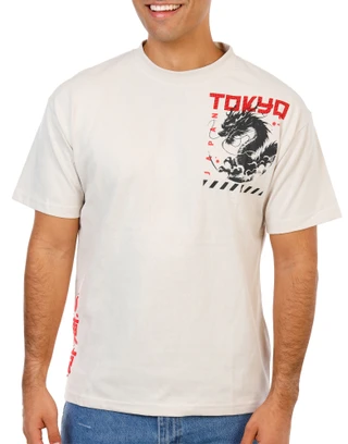 Thumbnail 2: Jaqwin Men's Tokyo Graphic Tee  