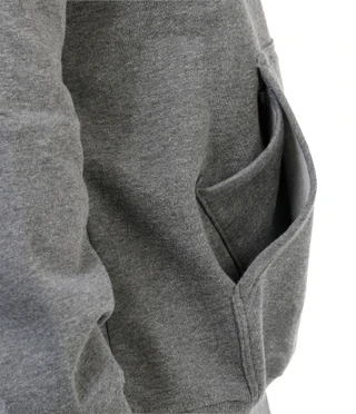 Thumbnail 4: Timberland Men's Solid Logo Kangaroo Pocket Pullover Hoodie 