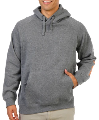 Thumbnail 1: Timberland Men's Solid Logo Kangaroo Pocket Pullover Hoodie 