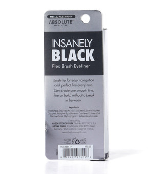 Thumbnail 2: Absolute New York Insanely Black Flex Brush Tip Waterproof Eyeliner 