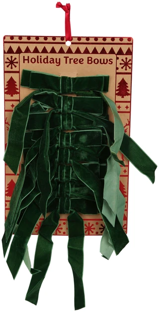 Thumbnail 1: Tanya Creations 8 Pk Holiday Tree Bows  