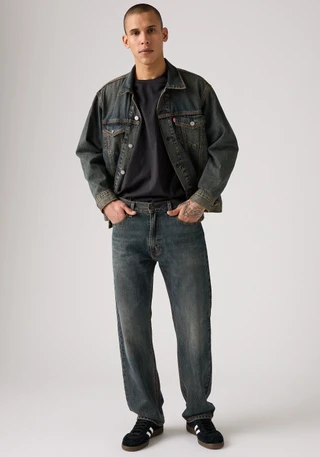 Thumbnail 4: Levis's Men's 555 Relaxed Straight Jeans 