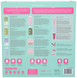 Thumbnail 3: ESW BEAUTY 12 Pc Snow Globe Beauty Vault Advent Calendar  
