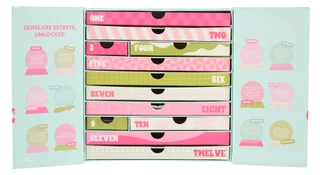 Thumbnail 1: ESW BEAUTY 12 Pc Snow Globe Beauty Vault Advent Calendar  