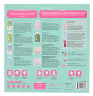 Thumbnail 3: ESW BEAUTY 12 Pc Snow Globe Beauty Vault Advent Calendar  