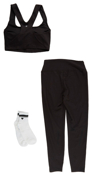 Thumbnail 2: HARMONY & BALANCE Women's 3 Pc Active Leggings Set 