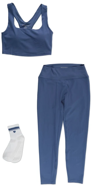 Thumbnail 1: HARMONY & BALANCE Women's 3 Pc Active Leggings Set 