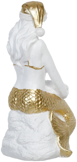 Thumbnail 2: Magical Season 24 In Coastal Christmas Mermaid Figurine  