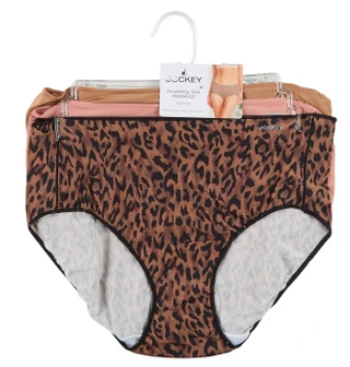 Thumbnail 1: Jockey 3 Pk Women's No Panty Line Promise Hip Briefs  