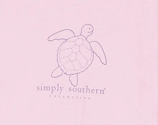 Thumbnail 2: SIMPLY SOUTHERN Big Girls' Sea Turtle Graphic Short Sleeve T-Shirt - Pink 