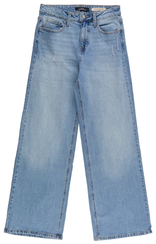 Thumbnail 1: BCBGeneration Junior's High Rise Wide Leg Jeans 