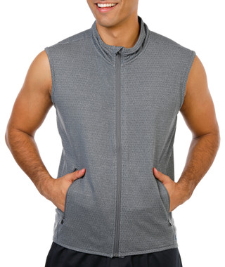 Thumbnail 1: Amble Men's Sleeveless Traverse Full Zip Vest  