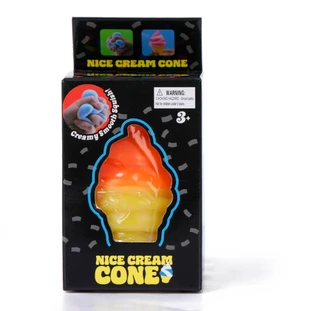 Thumbnail 1: Nice Cream Cone Creamy Smooth Squishy Toy 