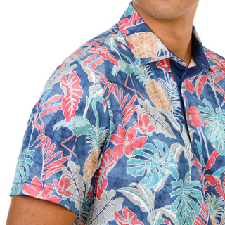 Thumbnail 5: Izod Golf Men's Short Sleeve Tropical Golf Polo 