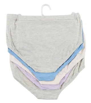 Thumbnail 2: Born 5 Pk Women's Organic Cotton Briefs  