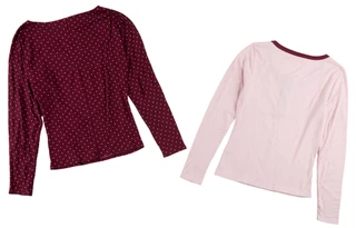 Thumbnail 2: No Comment Junior's 2 Pk Dolman Henley Top Set 