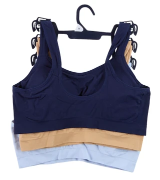 Thumbnail 2: Lands End 3 Pk Soft Fit Seamless Wireless Bralettes  