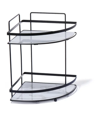 Thumbnail 1: Dream Home 2 Tier Corner Bathroom Organizer 