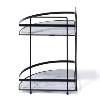 Thumbnail 2: Dream Home 2 Tier Corner Bathroom Organizer 