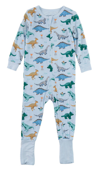 Thumbnail 1: Little Me Baby Boy's Dinosaur One Piece  