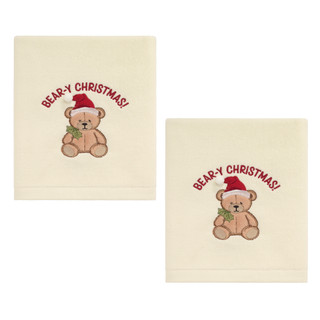 Thumbnail 1: AVANTI Avanti Santa Gifts 2-Pack Hand Towel Set 
