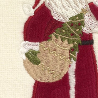 Thumbnail 8: AVANTI Avanti Santa Gifts 2-Pack Hand Towel Set 